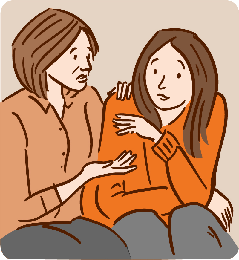 illustration-mother-talking-with-daughter